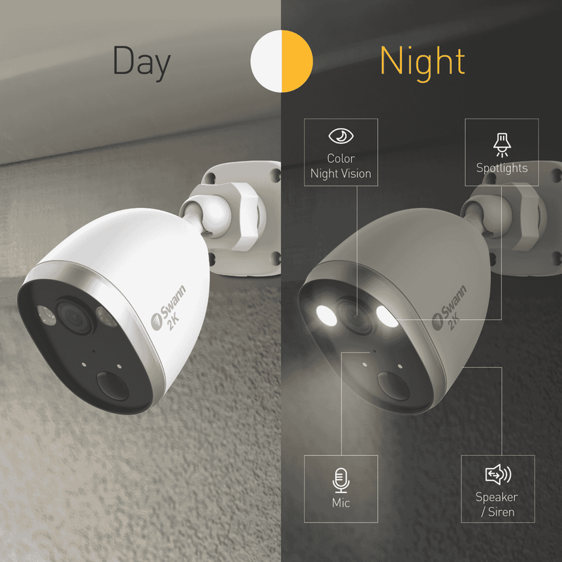 Swann 2K Outdoor Powered WiFi Camera