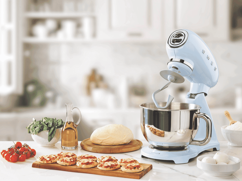 Smeg 50's Style Stand Mixer Pastel Blue