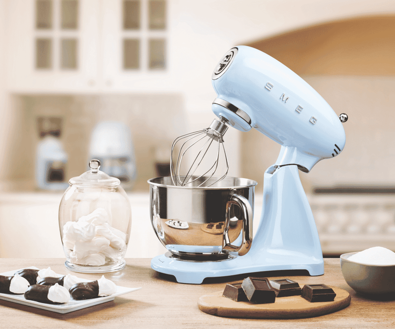 Smeg 50's Style Stand Mixer Pastel Blue