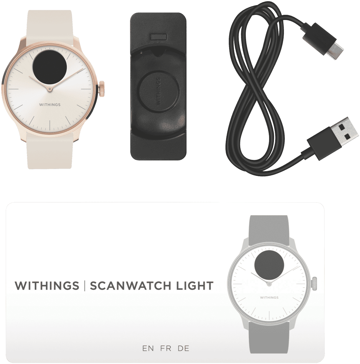 Withings Scanwatch Light 37mm - Rose Gold - Layaway AU