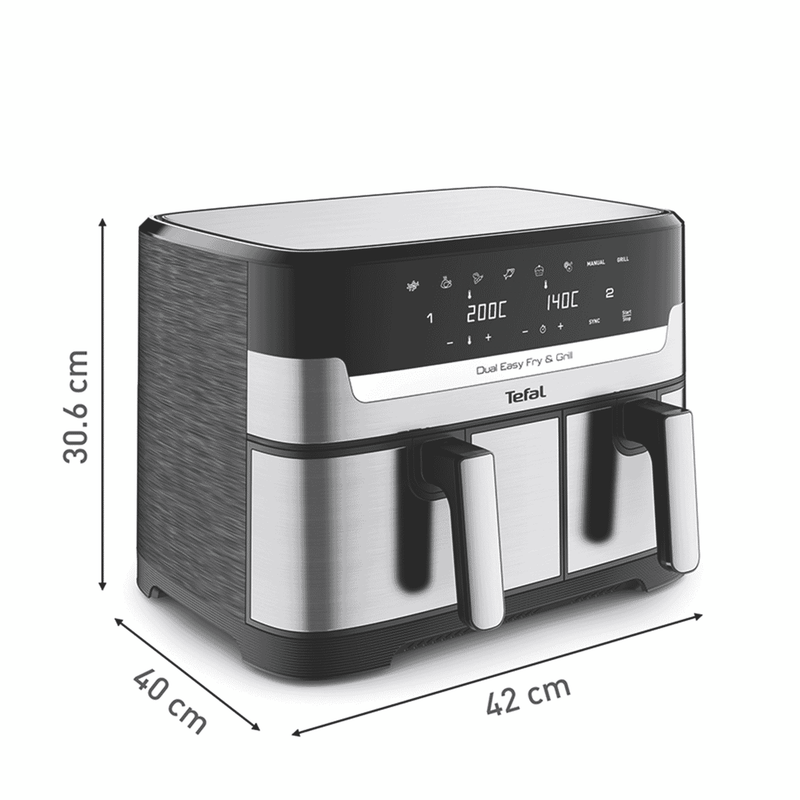 Tefal Dual Easy Fry And Grill XXL Air Fryer