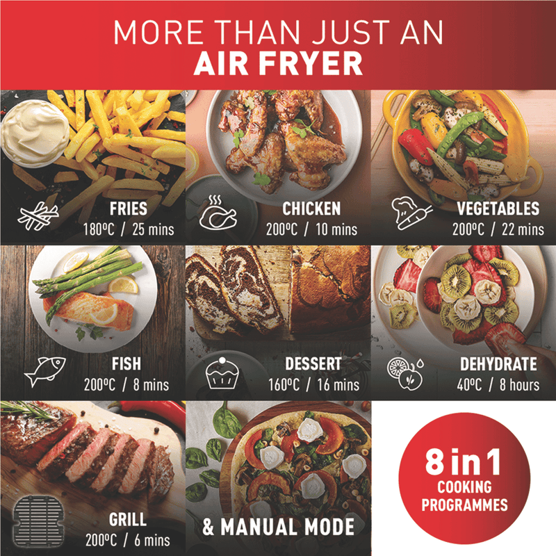 Tefal Dual Easy Fry And Grill XXL Air Fryer