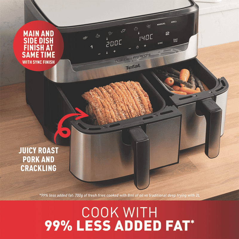 Tefal Dual Easy Fry And Grill XXL Air Fryer
