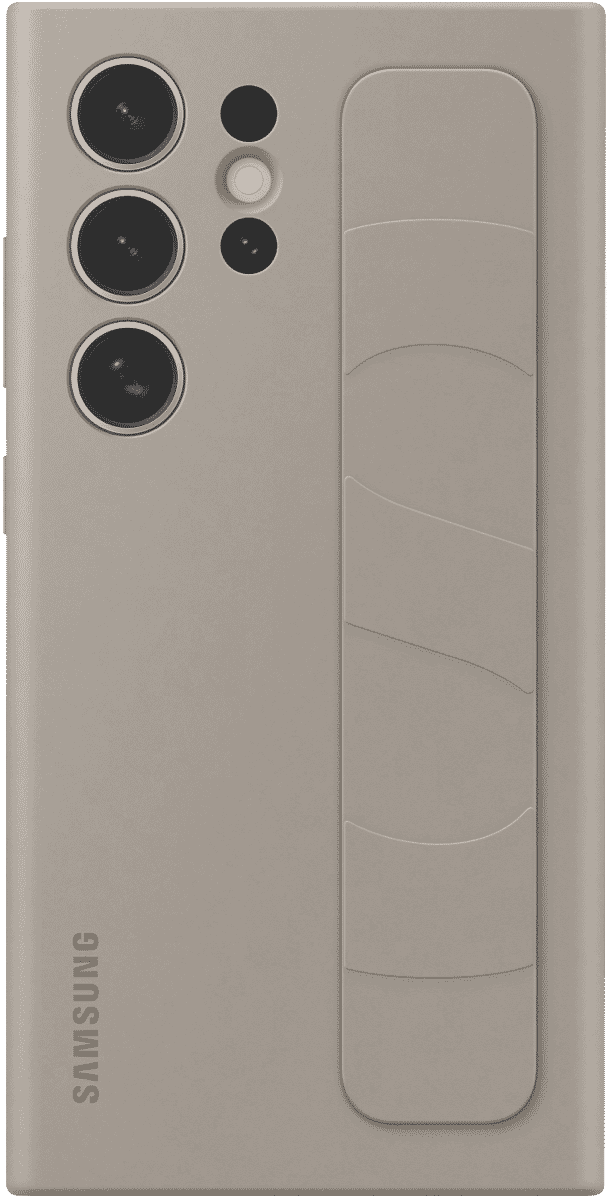 Samsung Galaxy S24 Ultra Standing Grip Case Taupe