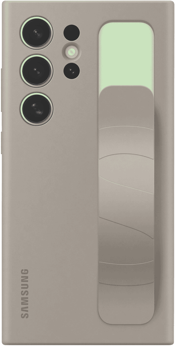 Samsung Galaxy S24 Ultra Standing Grip Case Taupe