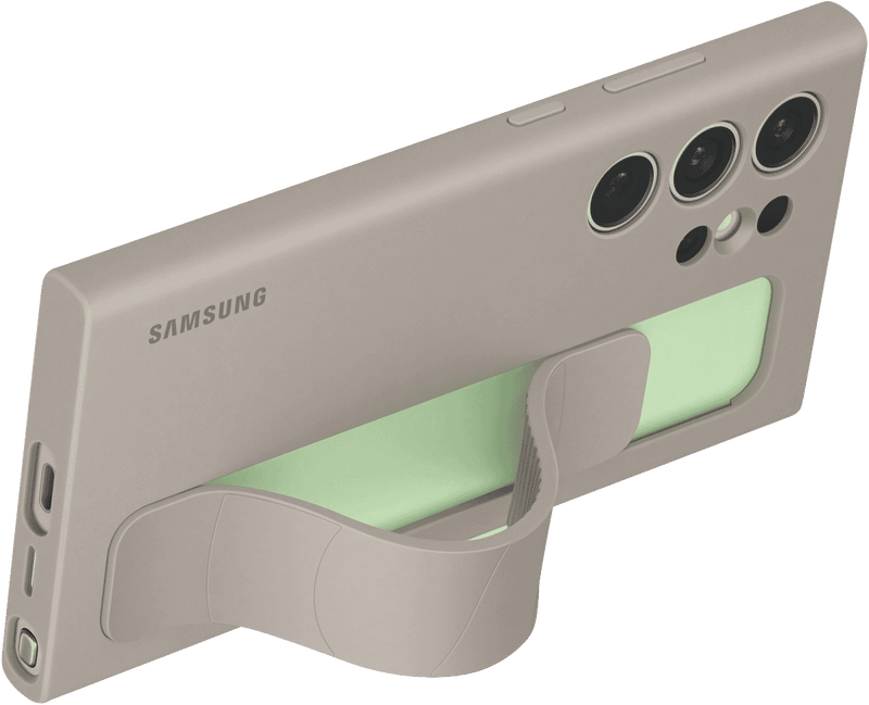 Samsung Galaxy S24 Ultra Standing Grip Case Taupe