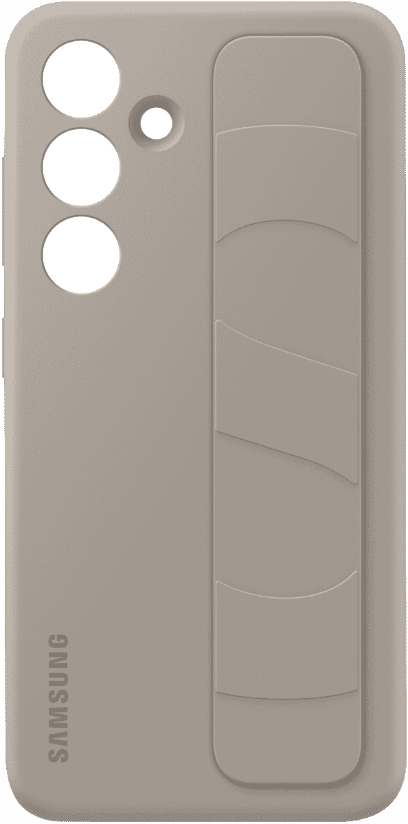 Samsung Galaxy S24 Standing Grip Case Taupe