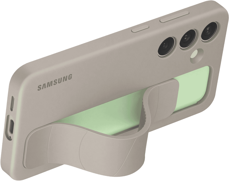 Samsung Galaxy S24 Standing Grip Case Taupe
