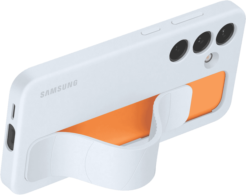 Samsung Galaxy S24 Standing Grip Case Light Blue