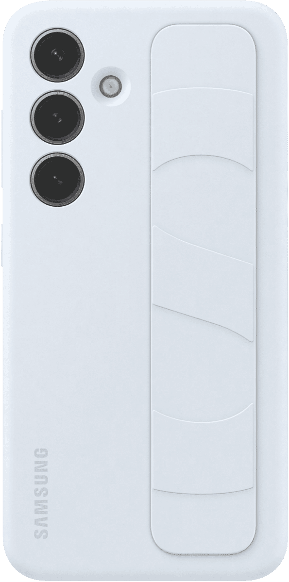 Samsung Galaxy S24 Standing Grip Case Light Blue