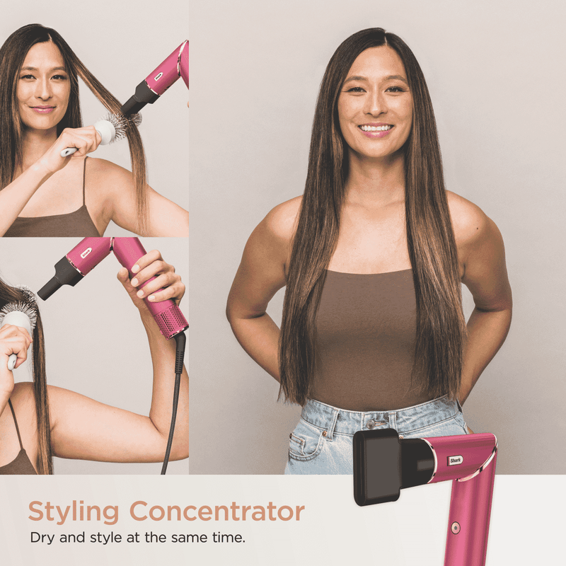 Shark Flex Style Air Styling and Drying System Limited Edition Malibu Pink