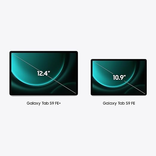 Samsung Galaxy Tab S9 FE Wifi Tablet 128GB Storage, Smooth Display, Long Lasting Battery, Included S Pen, Water and Dust Resistance, 2023, Grey