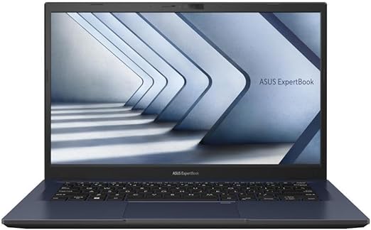 ASUS NOTEBOOK Expertbook B1 14' FHD Intel i7-1255U 16GB 256GB Windows 11 PRO Intel Iris Xe Graphics Thunderbolt FingerPrint Backlit IR Cam WIFI6 TPM 1.4kg 1yr
