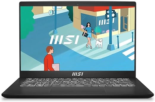 MSI Laptop Modern 14 C12M-215AU 14" Intel i5 16GB RAM 512GB SSD Win 11