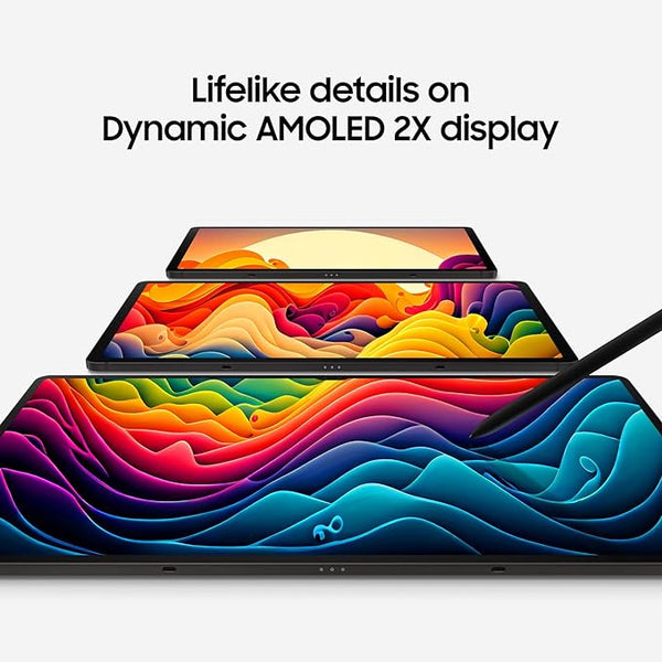 Samsung Galaxy Tab S9+ Wi-Fi Tablet 256GB, Dynamic AMOLED 2X Display, S Pen included, Water and Dust resistance, Graphite