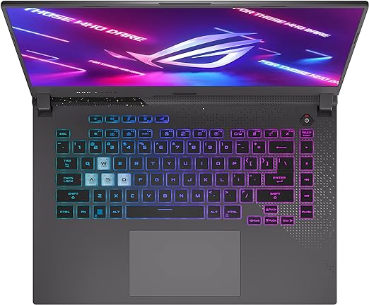 ASUS ROG Strix G15 Laptop, 15.6-inch, Windows 11 Home, AMD Ryzen 7 6800/HS Mobile Processor, 512GB SSD, 16GB RAM, NVIDIA GeForce RTX 3050 Graphics, Eclipse Gray, G513RC-HN092W - Layaway AU