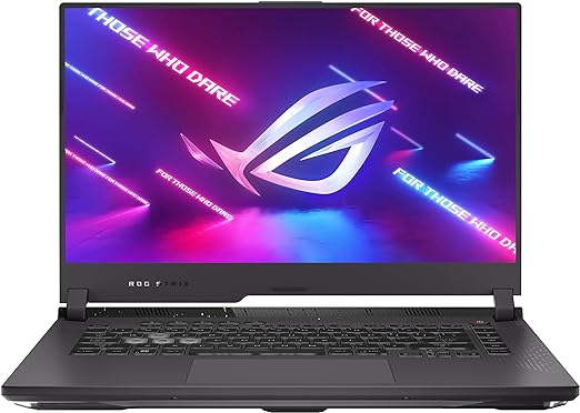 ASUS ROG Strix G15 Laptop, 15.6-inch, Windows 11 Home, AMD Ryzen 7 6800/HS Mobile Processor, 512GB SSD, 16GB RAM, NVIDIA GeForce RTX 3050 Graphics, Eclipse Gray, G513RC-HN092W