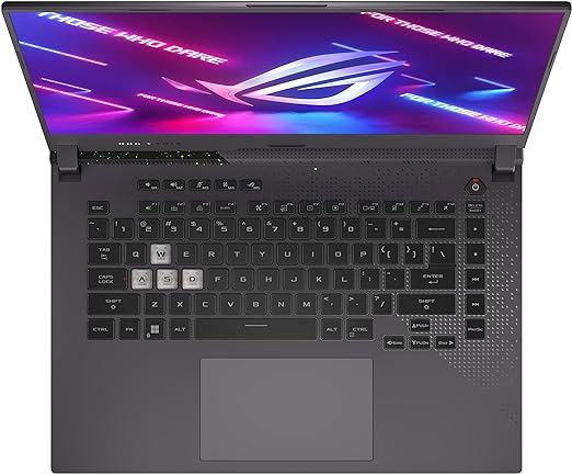ASUS ROG Strix G15 Laptop, 15.6-inch, Windows 11 Home, AMD Ryzen 7 6800/HS Mobile Processor, 512GB SSD, 16GB RAM, NVIDIA GeForce RTX 3050 Graphics, Eclipse Gray, G513RC-HN092W - Layaway AU