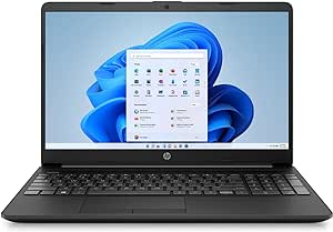 HP 2022 15" Windows 11 Laptop - 12th Gen Intel Core i7-1255U - 16GB RAM - 512 SSD - Intel Iris Xe Graphics - Jet Black - 6L778PA