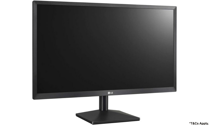 LG  24" Full HD IPS Monitor - Black
