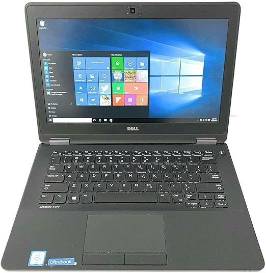 Dell Latitude E7270 Intel i7 6600u 2.60Ghz 8Gb Ram 256Gb SSD 12.5" HDMI Win 10 (Renewed)