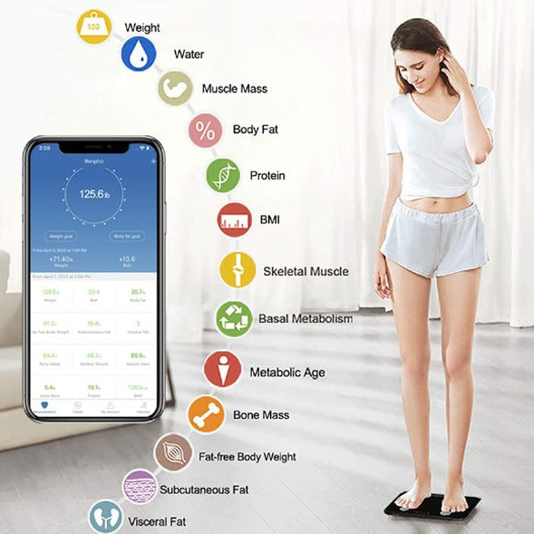 Smart Digital Bluetooth Body Fat Scale